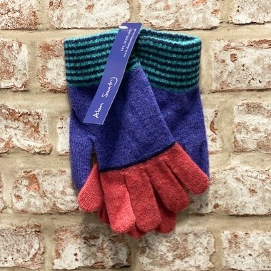 Aberdour - Variable Striped Ladies Gloves