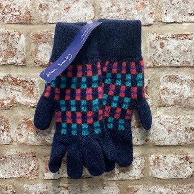 Burntisland - Block colour Ladies Gloves