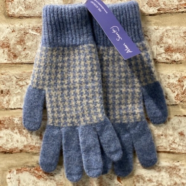 Crail, Jacquared gloves, Made in Scotland