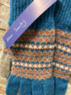 Ceres - Fairisle lambswool gloves, Made in Scotland  Thumbnail