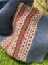 Ceres - Fairisle tubular scarf, Made in Scotland Thumbnail