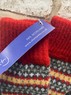 Ceres - Ladies Red and Fairisle gloves  Thumbnail