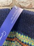 Ceres - Ladies Navy and Fairisle gloves  Thumbnail