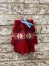 Fairisle ladies lambswool gloves, Made in Scotland (code sale47) Thumbnail