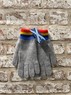 Fairisle ladies lambswool gloves, Made in Scotland (code sale51) Thumbnail