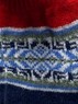 Fairisle ladies lambswool gloves, Made in Scotland (code sale 70) Thumbnail