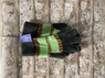 Felted bright green gloves Thumbnail