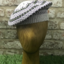 Fairisle Beret to match scarf featured in "HARRY POTTER AND THE HALF BLOOD PRINCE"