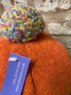 Elie - Turnback rib hat with pom pom, Made in Scotland Thumbnail