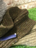 Dysart - Mens block stripe ribbed scarf, Made in Scotland Thumbnail